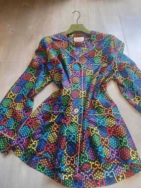 Gucci Multicolor GG Logo Top